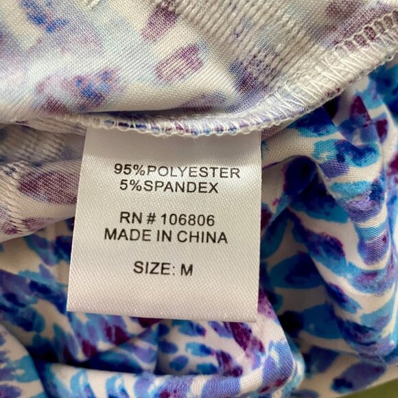 Juniper + Lime 3/4 Sleeve Jacquard Colorful Print Women's Medium NEW - Picture 8 of 8